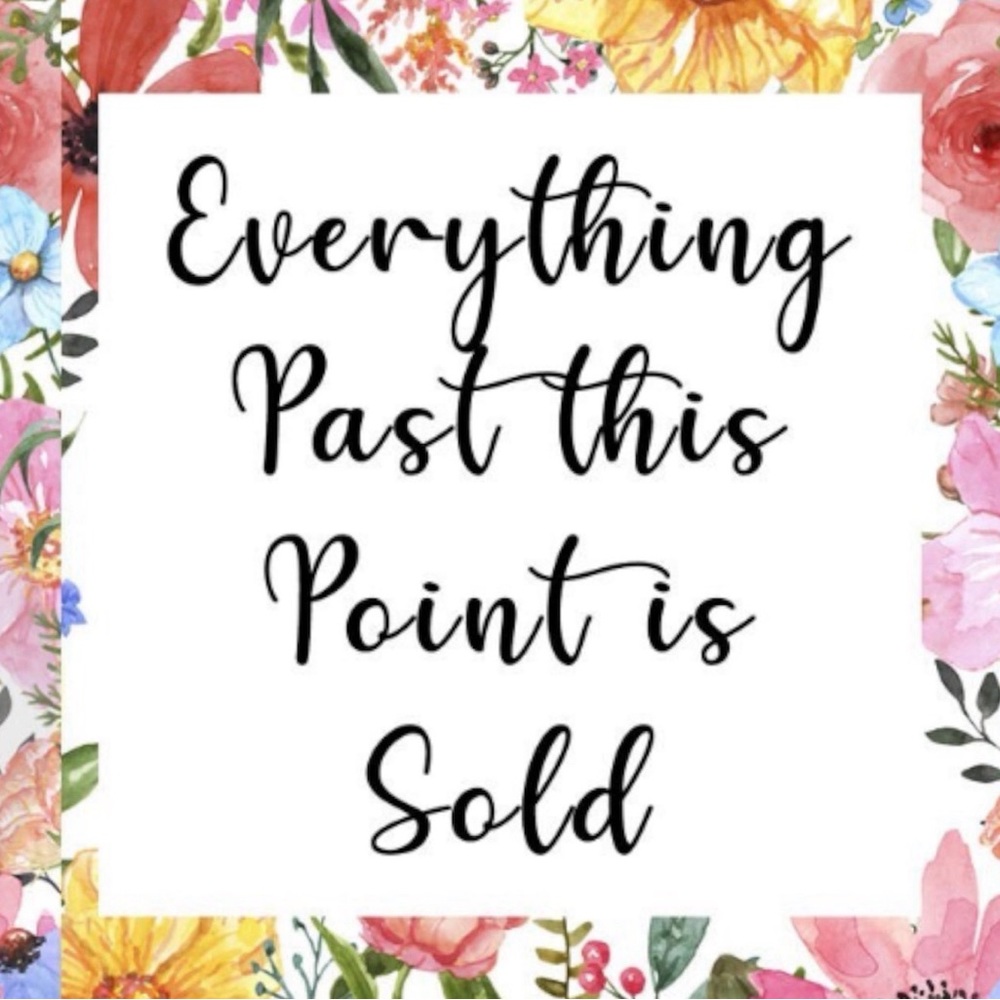 🌸🌺SOLD🌺🌸